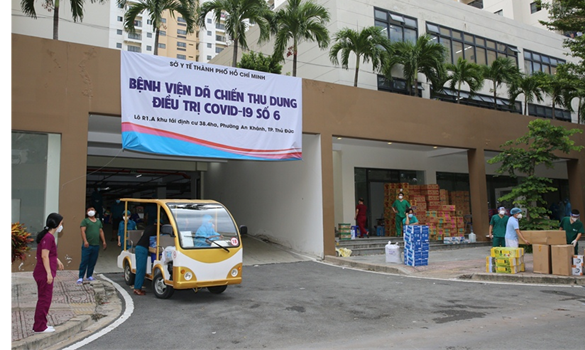 CỤM BỆNH VIỆN DÃ CHIẾN THU DUNG ĐIỀU TRỊ  COVID-19 SỐ 3, 6, 7, 8, 10, 11, 12